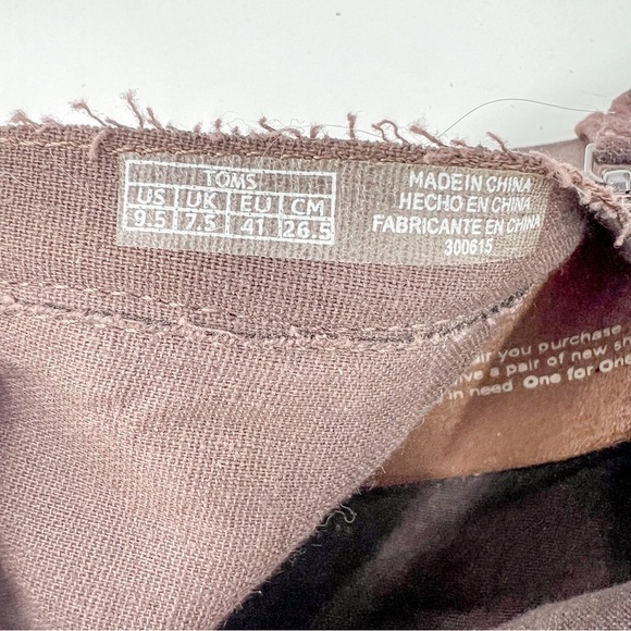 Tom’s Brown Wedge Booties - Picture 6 of 7